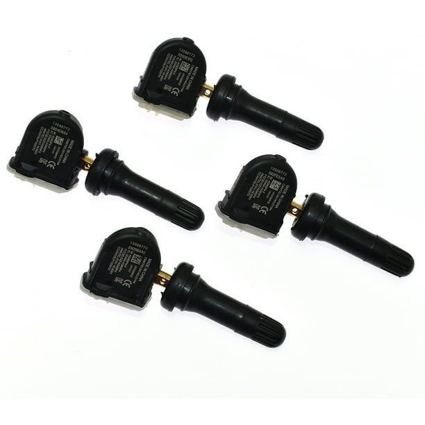 HiSport 13598773 Tire Pressure Monitoring System Sensor Pack of 4 4Pcs TPMS Sensor 433Mhz Compatible with Buick GMC Chevy Cadillac HiSport 13598773 Tire Pressure Monitoring System Sensor Pack of 4 4Pcs TPMS Sensor 433Mhz Compatible with Buick GMC Chevy Cadillac